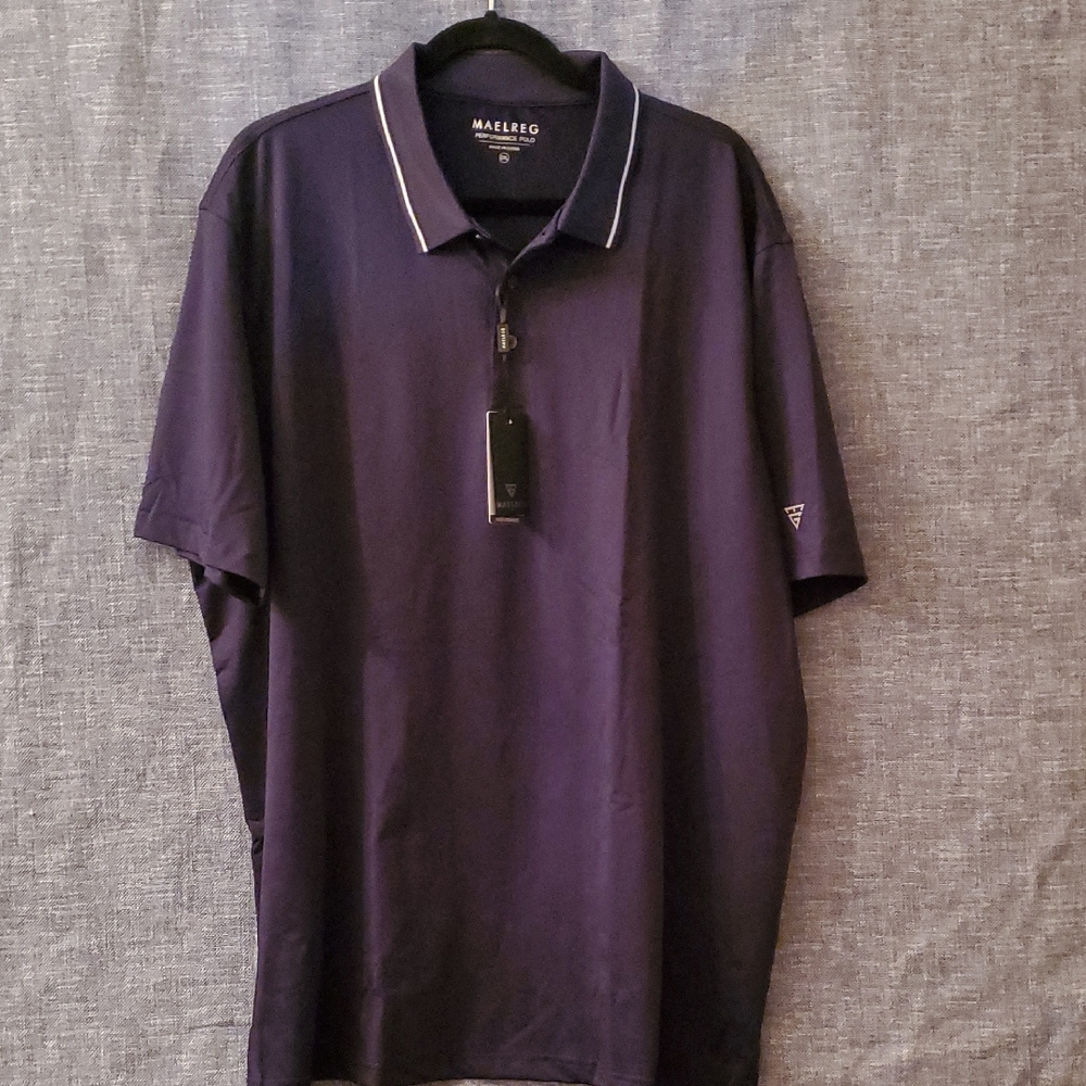 Maelreg Perf Performance Sport Golf Polo